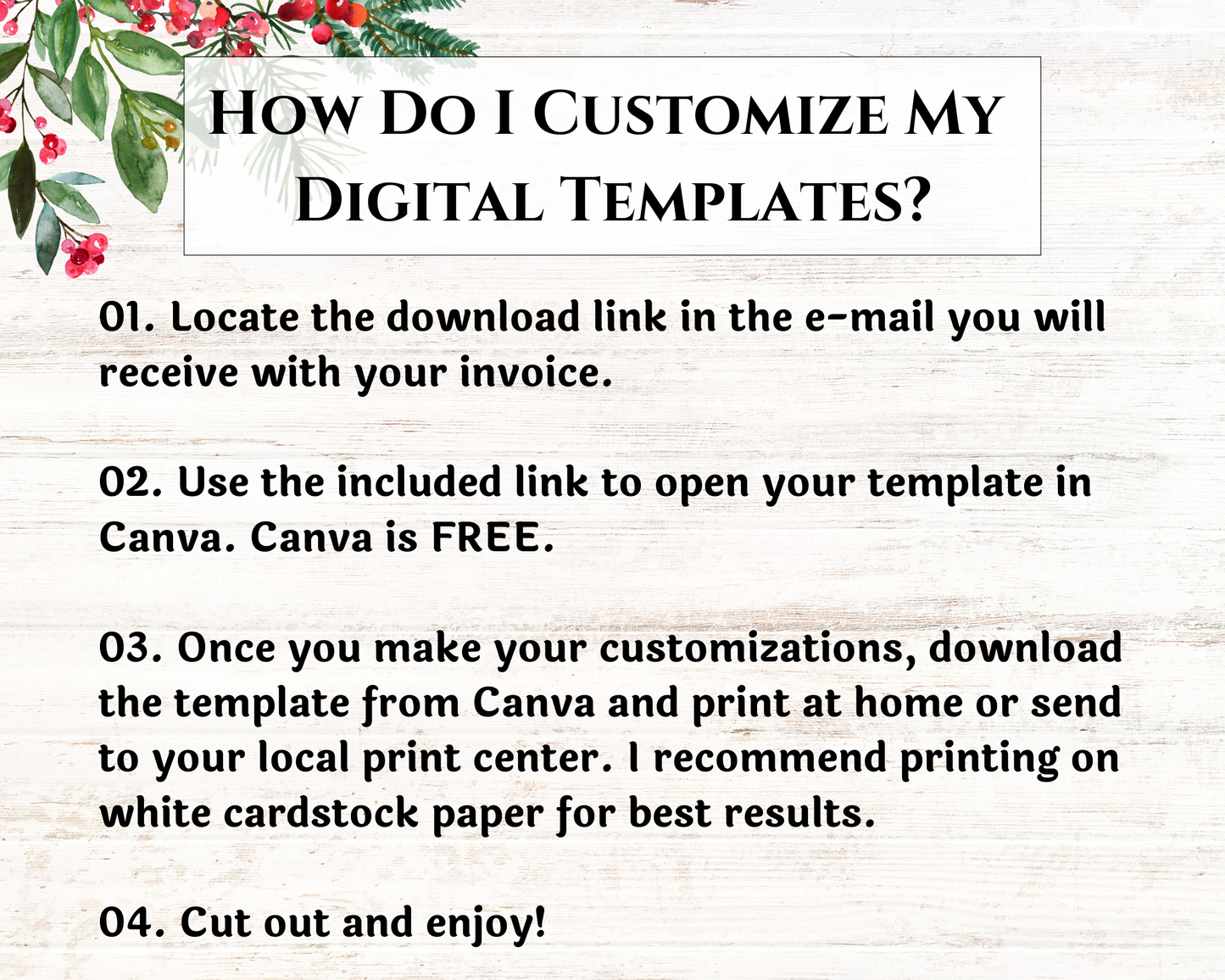 Christmas Party Gingerbread Decorating Contest Gingerbread Voting Cards