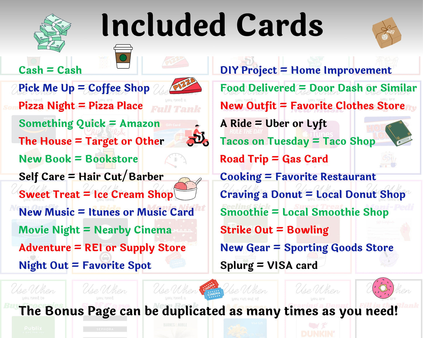 Editable Father's Day Gift Card Book Gift for Dads — Instant Download