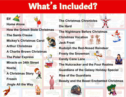 25 Christmas Dinner and a Movie Night Menus