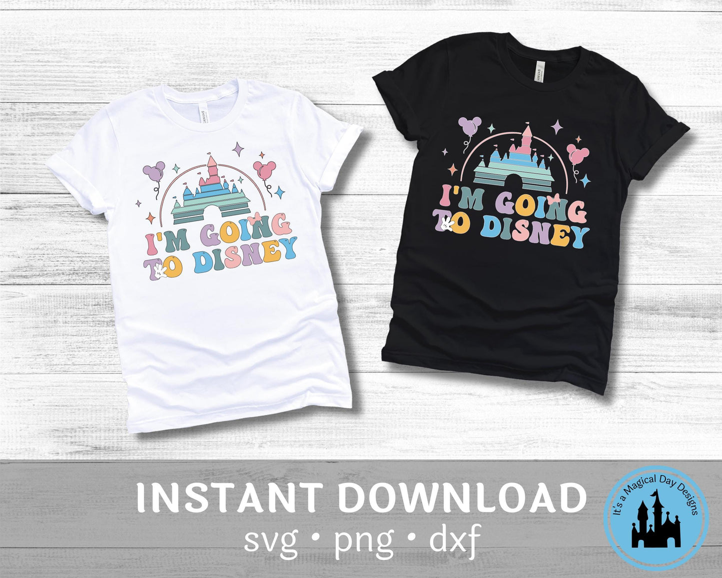 Disney Bound I'm Going to Disney Family Trip Design
