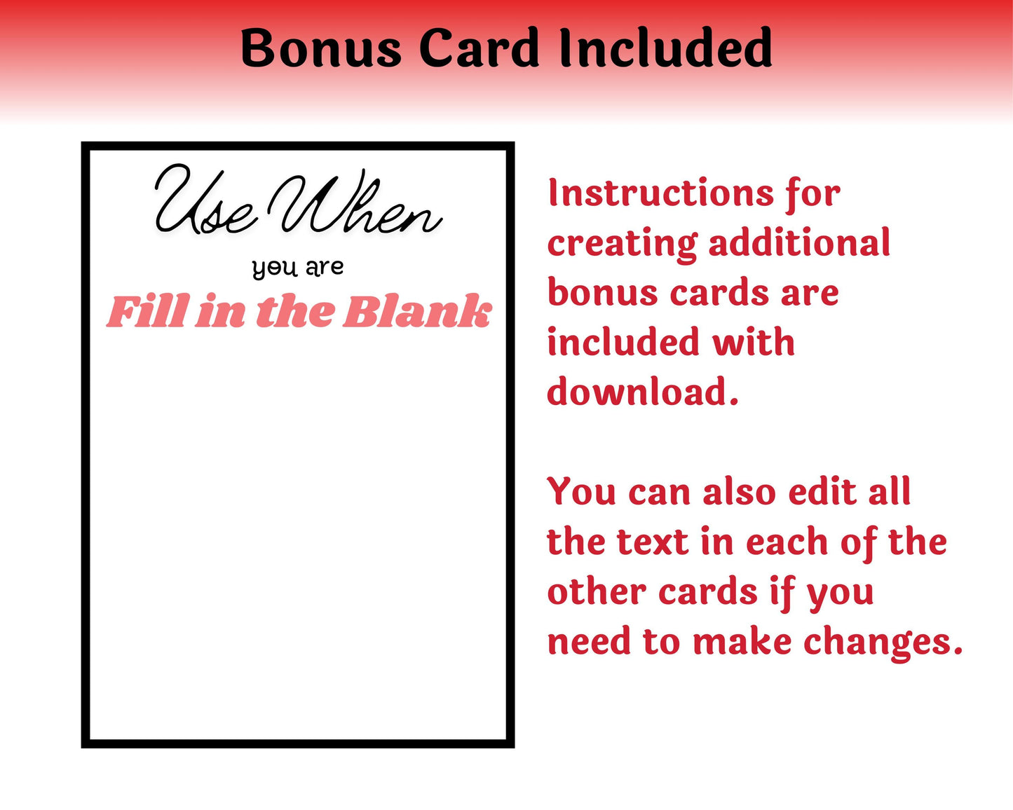 Editable Curious You College Survival Gift Card Book — Instant Download