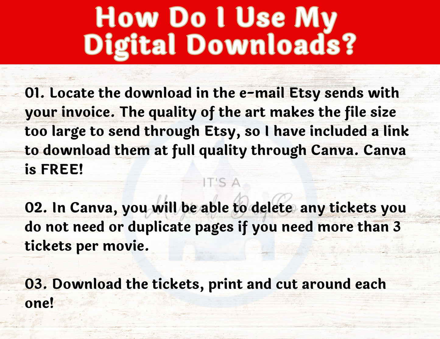 50 Disney Theme Park Dinner and a Movie Night Tickets