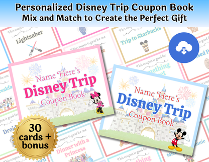Disney Theme Park Coupon Gift Book