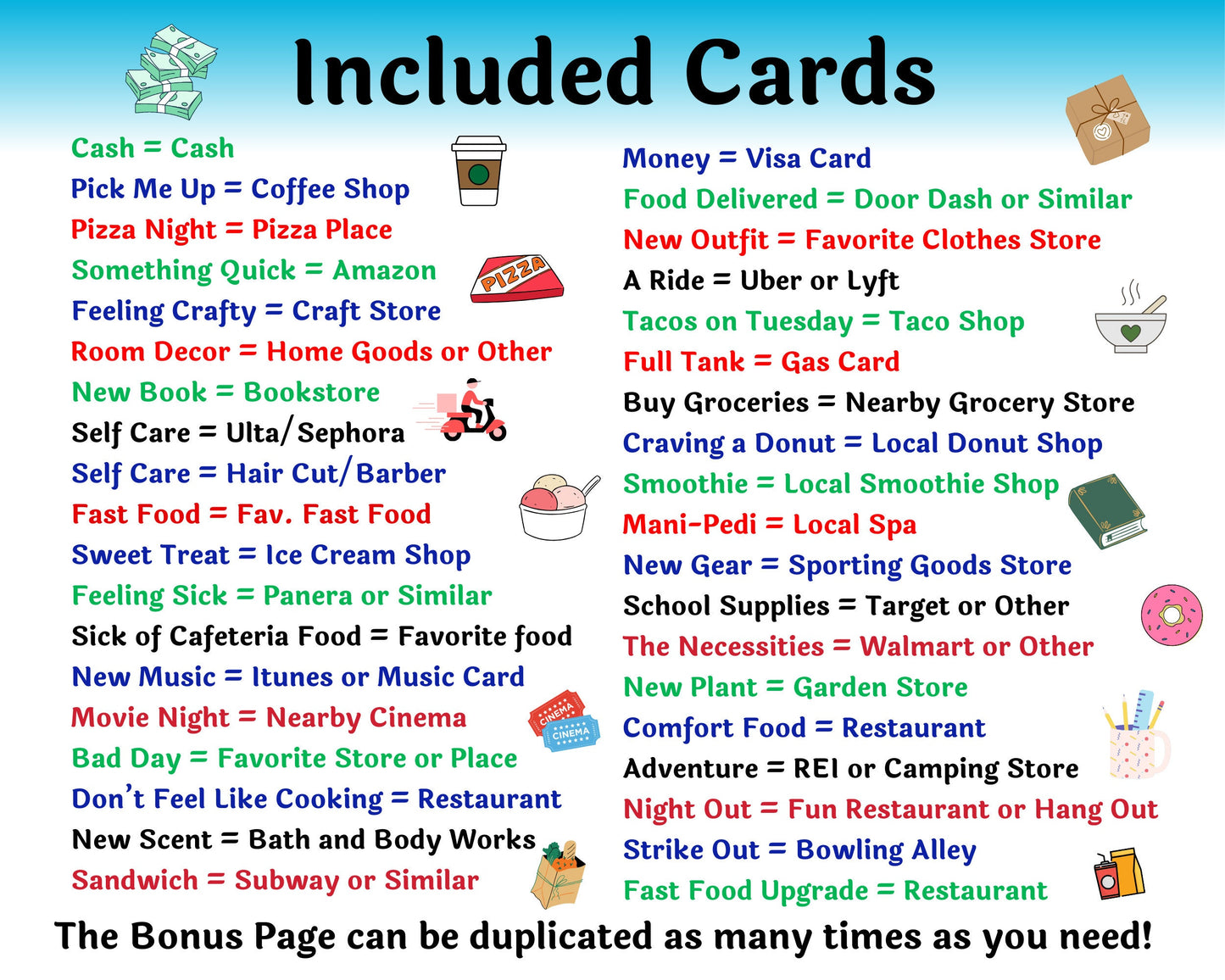 Editable Dr. Seuss Places You'll Go Graduation Gift Card Book  — Instant Download