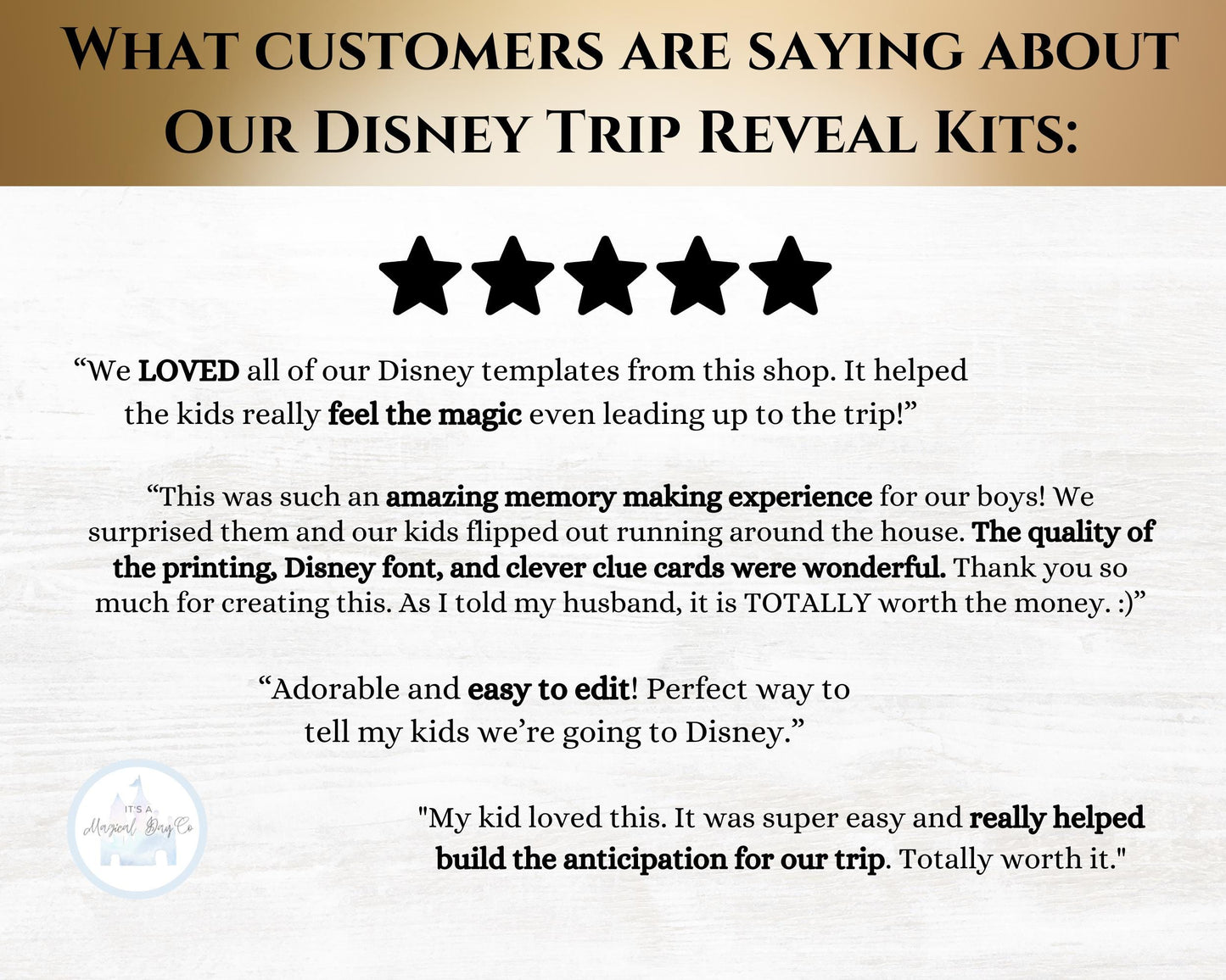 Editable Disney Trip Reveal Mickey and Minnie Theme Park Tickets