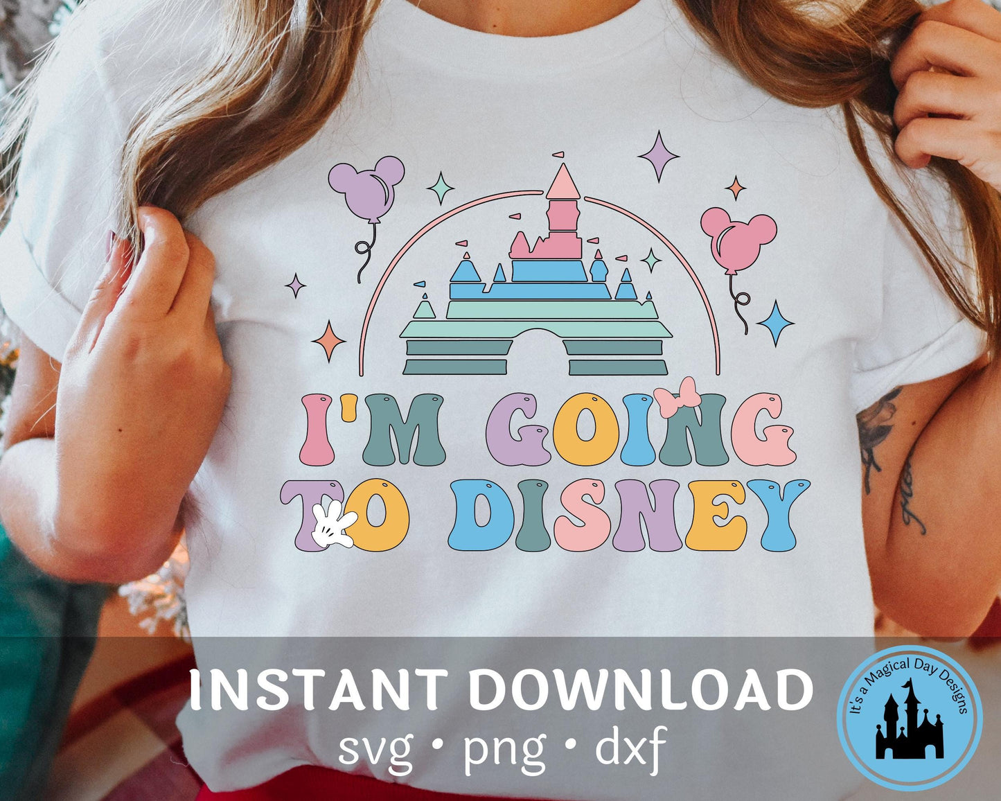 Disney Bound I'm Going to Disney Family Trip Design