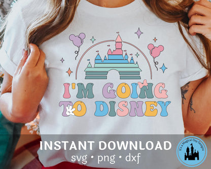Disney Bound I'm Going to Disney Family Trip Design