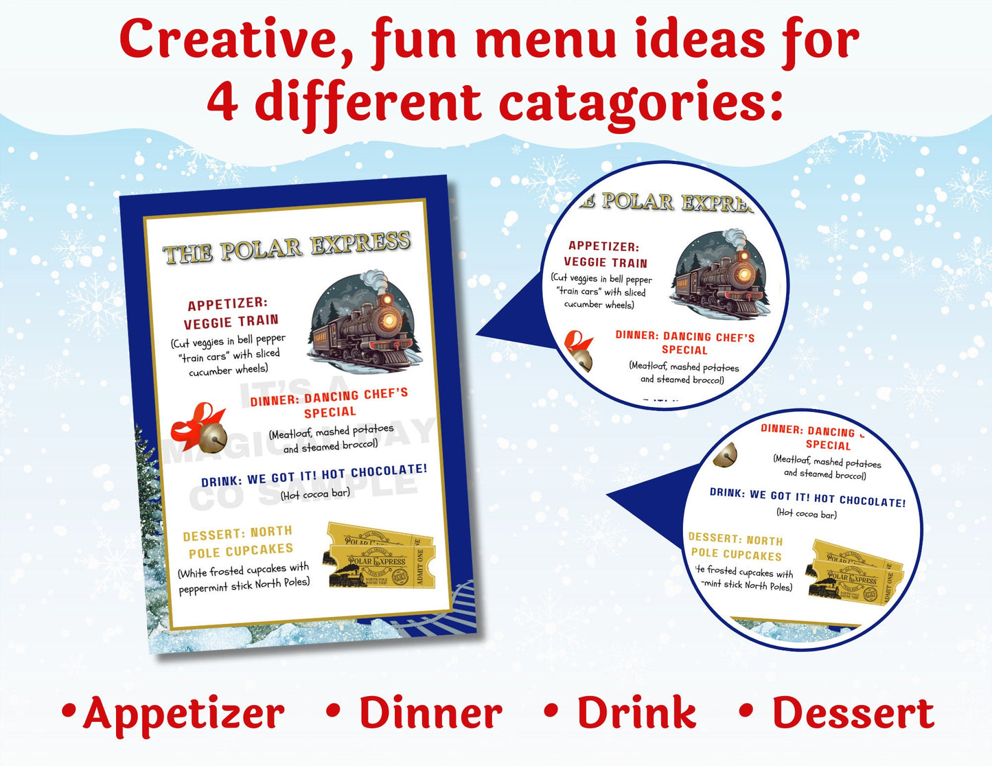 25 Christmas Dinner and a Movie Night Menus